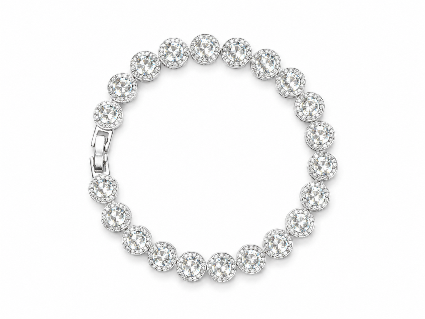 Halo Tennis Bracelet