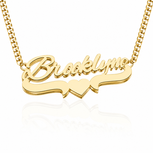 The Icon Nameplate Necklace
