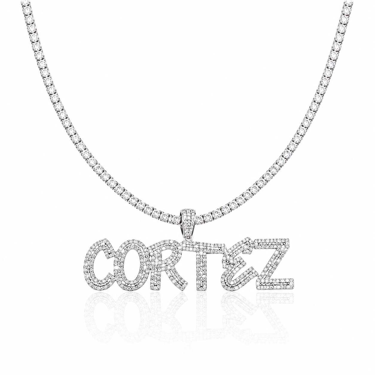 The Signature Icy Nameplate